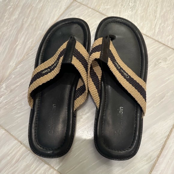 Calvin Klein Men’s Sandals Size 9 - Picture 1 of 2